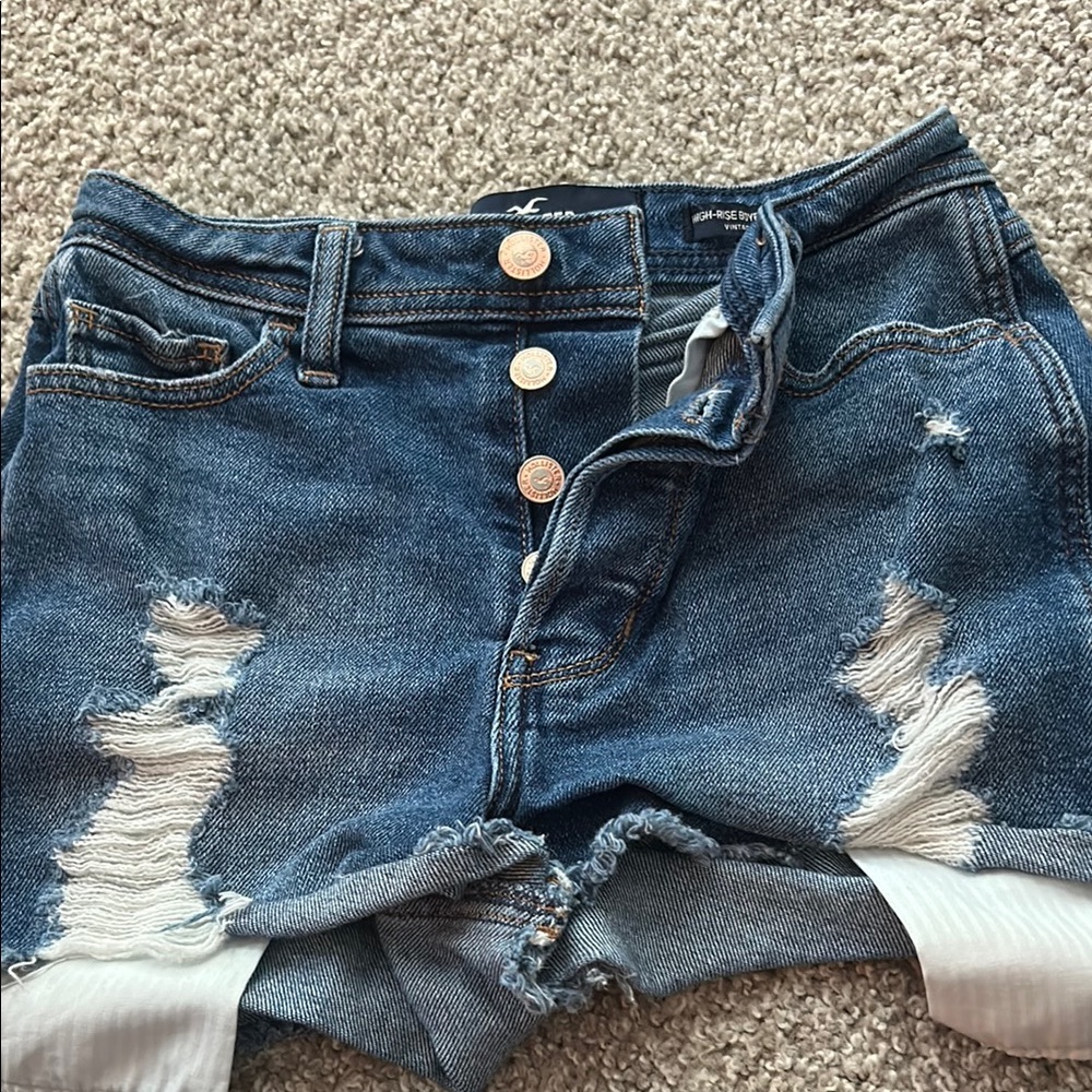 hollister shorts size 0 women’s